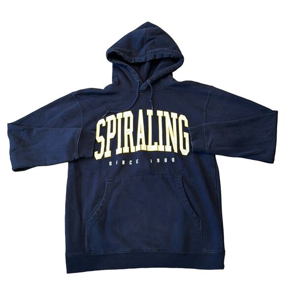 Shane Dawson Men's Spiraling Pullover Hoodie Navy Size M - Picture 1 of 10